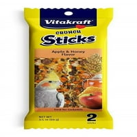 Vitakraft Crunch Sticks Apple & Honey Cockatiels лакомства [птица, медени пръчки] пакет
