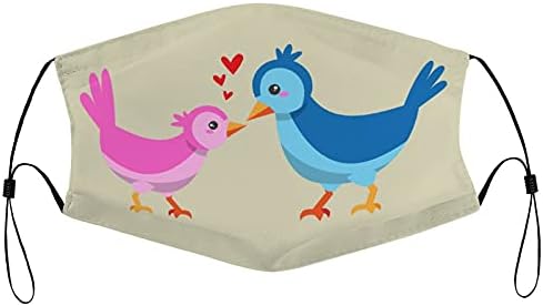 Творчески Прахозащитен Калъфи За Устата Защитно Облекло Тъканни Маска дизайн на Любителите на Животни Карикатура Птица Романтичен