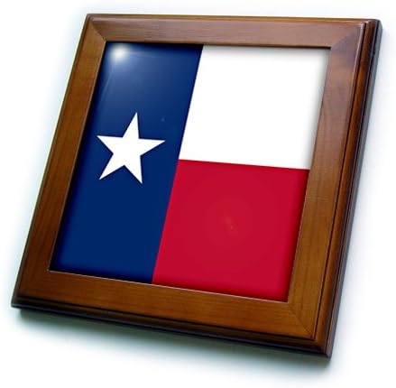 3dRose ft_158447_1 Флаг на щата Тексас, Тексас, САЩ, Сащ, САЩ, Синьо, Червено, Бяло, Знаме на една Самотна звезда, Теракот