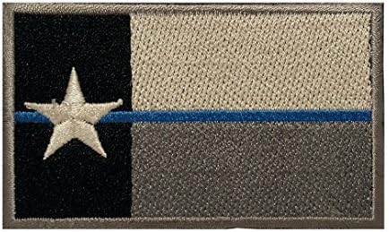 Апликация с ивици в Тактически боен дух хартата на щата Тексас (Texas синьо)