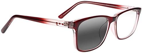 Бифокални Мъжки Женски Правоъгълни Очила За Четене Преходни Фотохромичните UV400 Слънчеви Ридеры