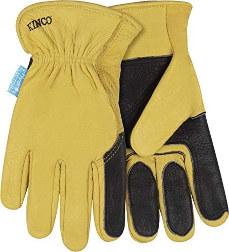 Kinco - Работни ръкавици от гидрофлекторной кожата Биволско без подплата (387P)