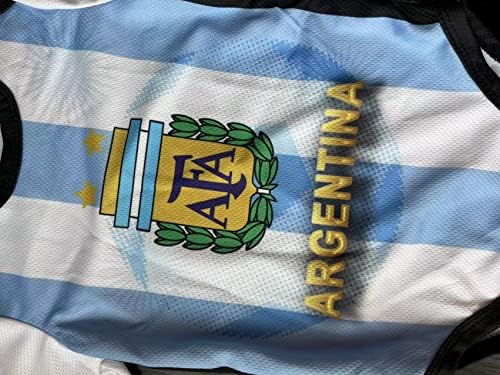Аржентина Футбол Futbol Национален Отбор Детската Детско Боди Джърси Комплект За Момчета и Момичета (дълъг ръкав)