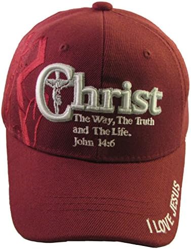Altis Apparel Младежта Детска Религиозна бейзболна шапка с Исус, Християнската Шапка