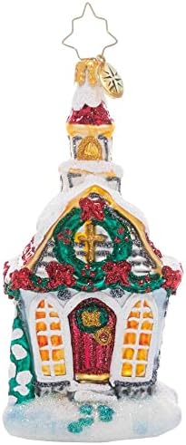 Коледна Декоративна Украса от Европейския Стъкло Ръчна изработка на Кристофър Радко, Параклис Коледни Традиции
