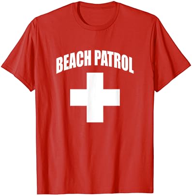 Тениска Спасител Сигурност Плажен Патрул