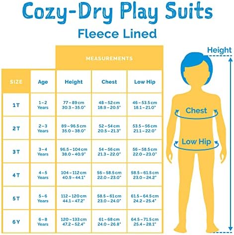 Детски дъждобран JAN & JUL ' Cozy-Dry с регулируема засаждане, водоустойчив, на лигавицата на руното