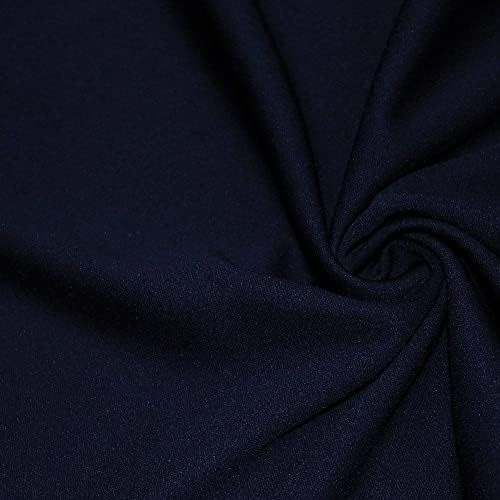 Нови тъкани Daily Evie тъмно синьо от полиестер, двойно трикотажная кърпа за гмуркане, двор - 10021