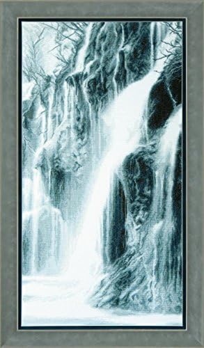 Комплект за бродиране счетным кръст Charivna mit M-223 Красив Водопад 74x38,5 см /29,13x14,96 инча