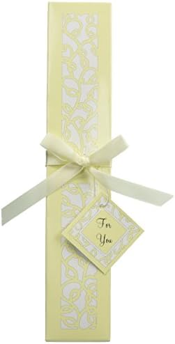 Луксозен копринен фен на Кейт Аспен в Елегантна кутия за подарък, Комплект от 4
