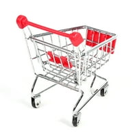 CART BIRD GRAGHT TOY TOY PARKEET BUDGIE COCKATIEL Intelligence Growth Tool Supermarket Shopping Cart Red Red