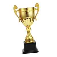 Наградени трофеи, трофейна чаша, деца с малки трофеи за оценка на трофей