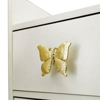 LierTeer Butterfly Shape Zinc сплав мебели дръжка шкафове за врати Копчета за деца