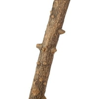 TEBRU Натурален дървен папагал държач за лапа шлифовъчна костура птица дъвчене висяща играчка за клетка, играчка за дърва за птица, играчка за лапа за папагал