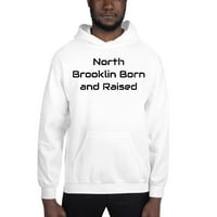 2xl North Brooklin Роден и отгледан суичър с пуловер от качулки от неопределени подаръци