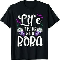 Тениска за чай с чай Boba
