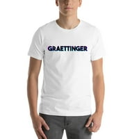 3XL Tri Color Graettinger с къс ръкав памучна тениска от неопределени подаръци