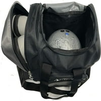 Deluxe единична чанта за боулинг с голямо отделно отделение за боулинг обувки или аксесоари - притежава една топка за боулинг