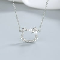 Прекрасна артикална карикатура Hellokitty Mymelody Sanrio Anime Chain Cheels Count Duched Crystal Leame for Women Girls Gift Gift