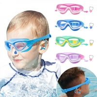Swip Goggles ви радват във водата, детските плувни очила водоустойчиви анти-мъгровини за гмуркане момчета и момичета от еднократни тапи за уши за плуване, розови, сделки