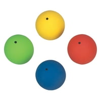 Sportime Elementary PVC изстрели и 17. унция, разнообразни цветове, набор от 4