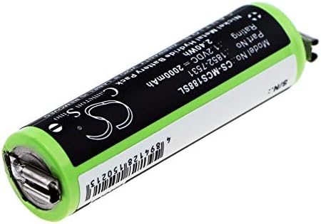 Подмяна на батерията на 2000 mah за Dave ECO XS Profi Profi XS Xpert HS50 Tonde Eco S KR-800 AAE