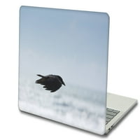 Kaishek Hard Shell Cover Cover, съвместим - Release MacBook Pro S Retina Display Touch ID Модел: A A Peather Series 0690