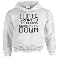 Гравитация на омраза - качулка от пуловер, спорт, среден